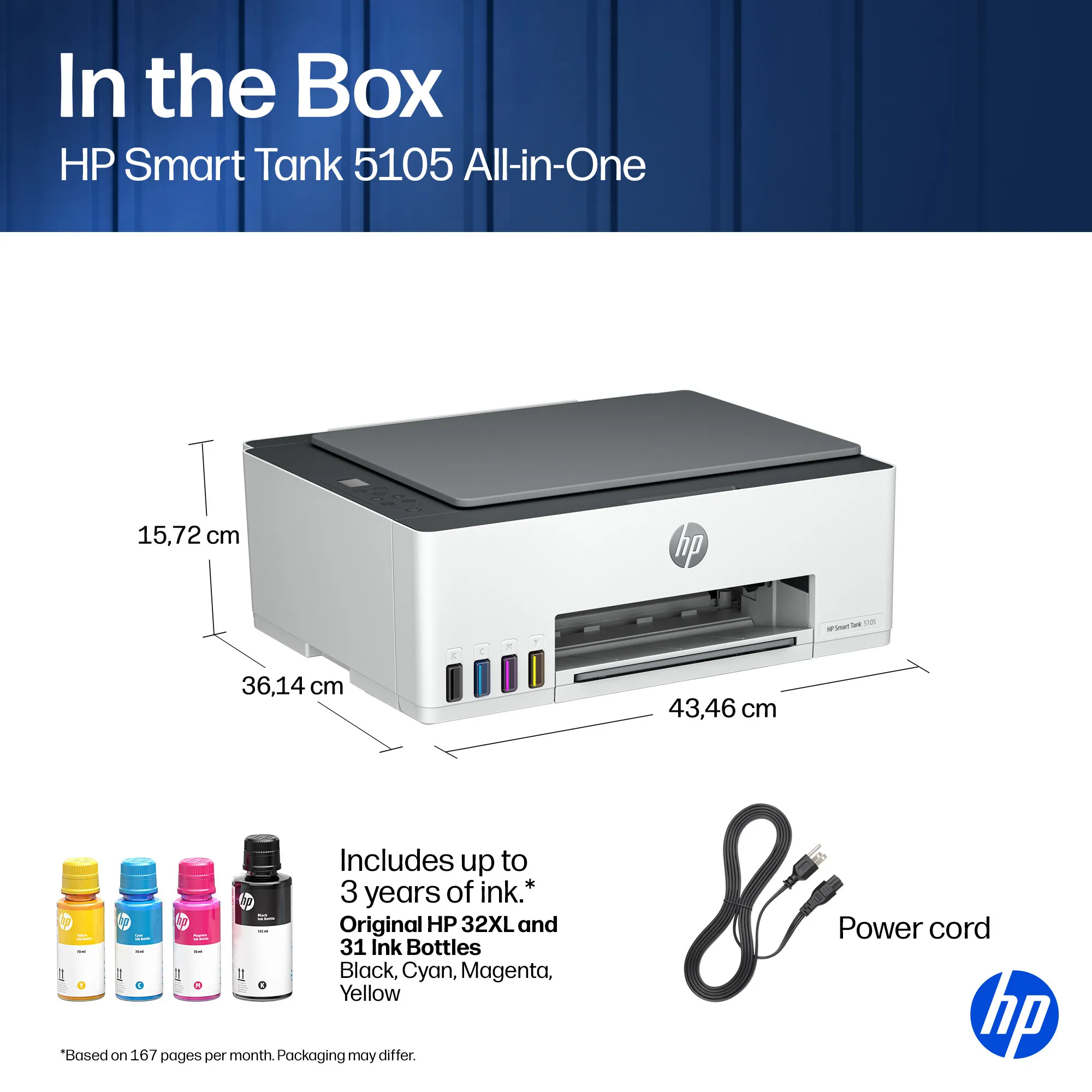 HP Smart Tank 5105 AIO