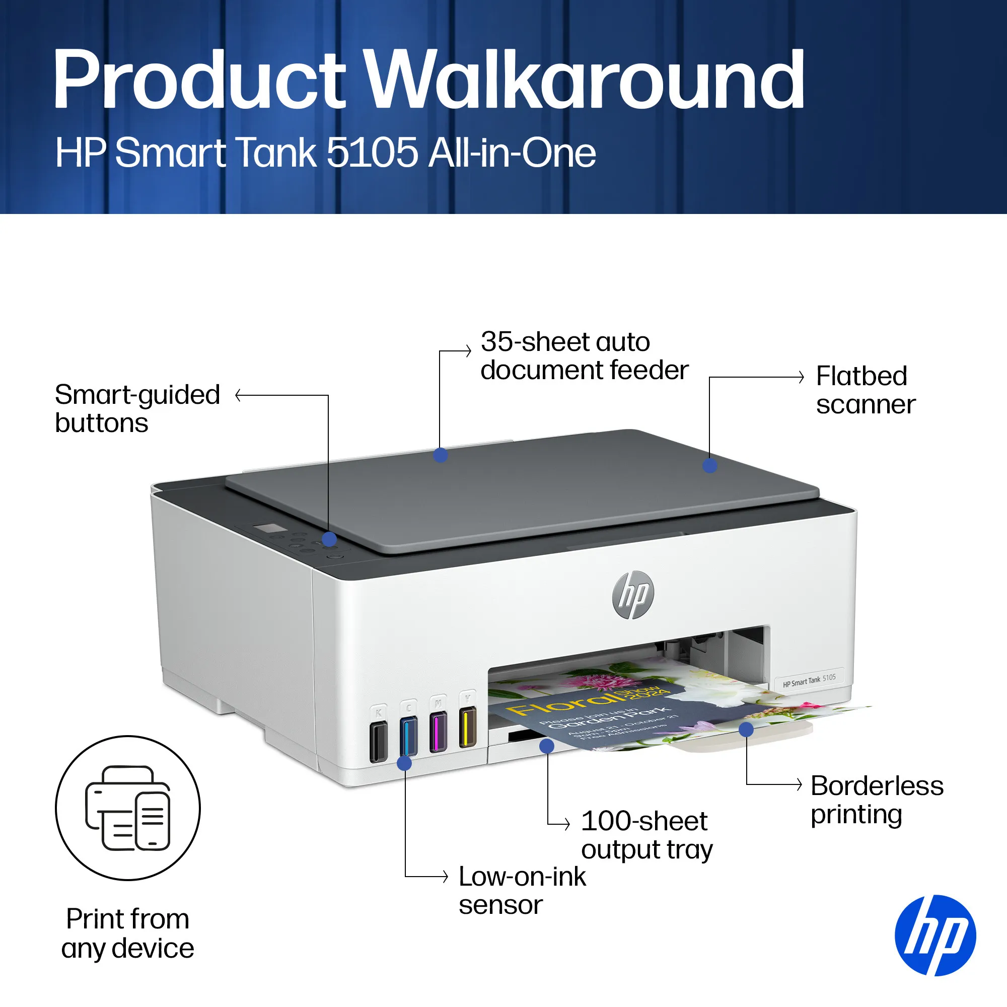 HP Smart Tank 5105 AIO