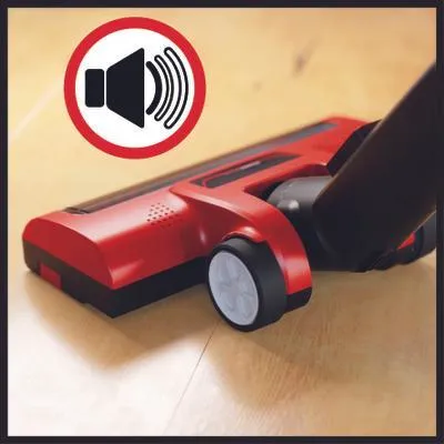 Einhell Power X-Change TE-SV 18 Li-Solo Cordless Stick vacuum cleaner, Red/Black