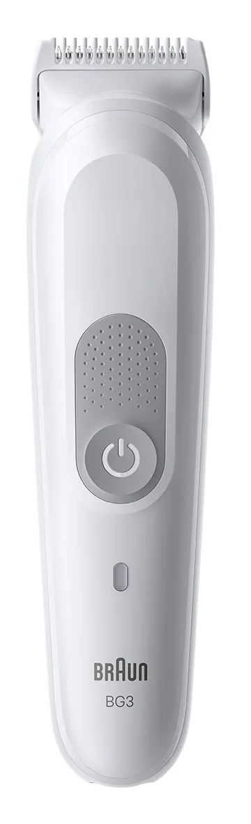 Braun Series 3 BG3500 märkä- ja kuiva-ajoon -vartalotrimmeri, Moonstone Grey