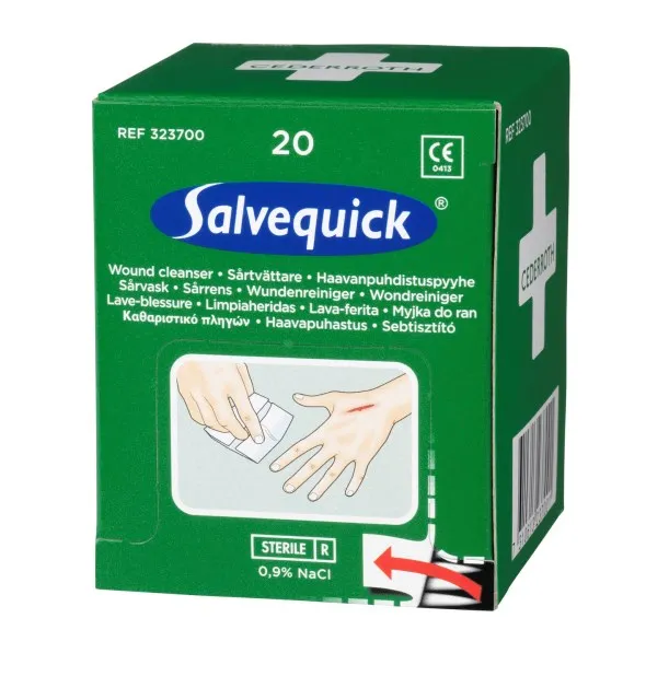 Salvequick -haavapyyhetäydennys