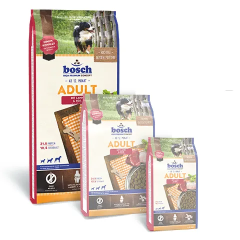 Bosch Adult Lamb & Rice, Dry food for dogs, 15kg