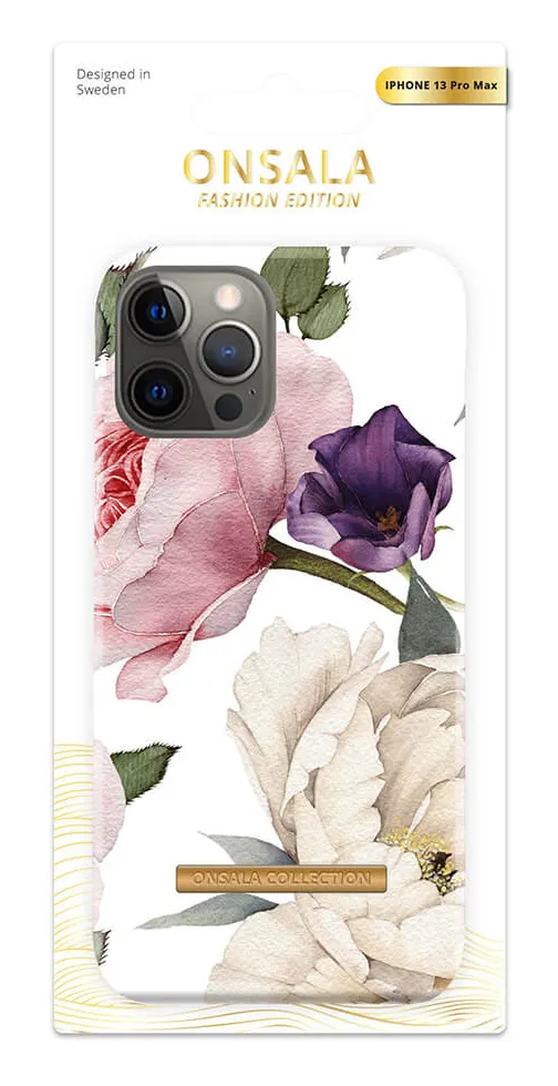 ONSALA COLLECTION Mobile Case Soft Rose Garden iPhone 13 Pro Max
