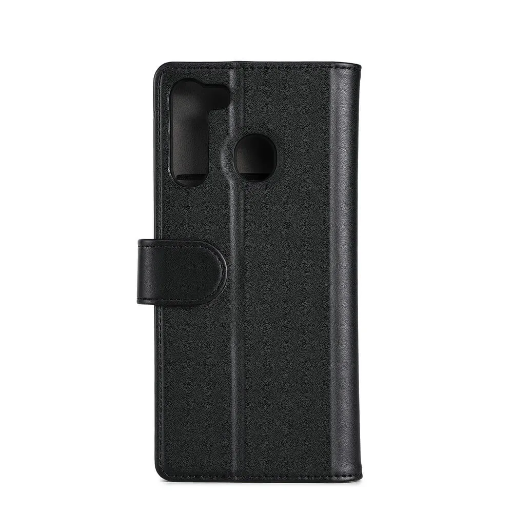 GEAR Wallet, Galaxy A21 - Wallet Case, Black