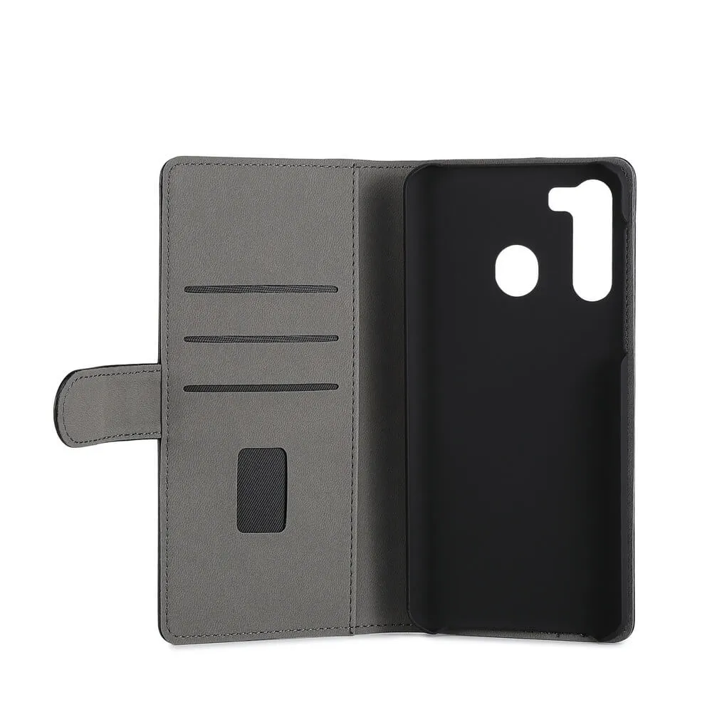 GEAR Wallet, Galaxy A21 - Wallet Case, Black