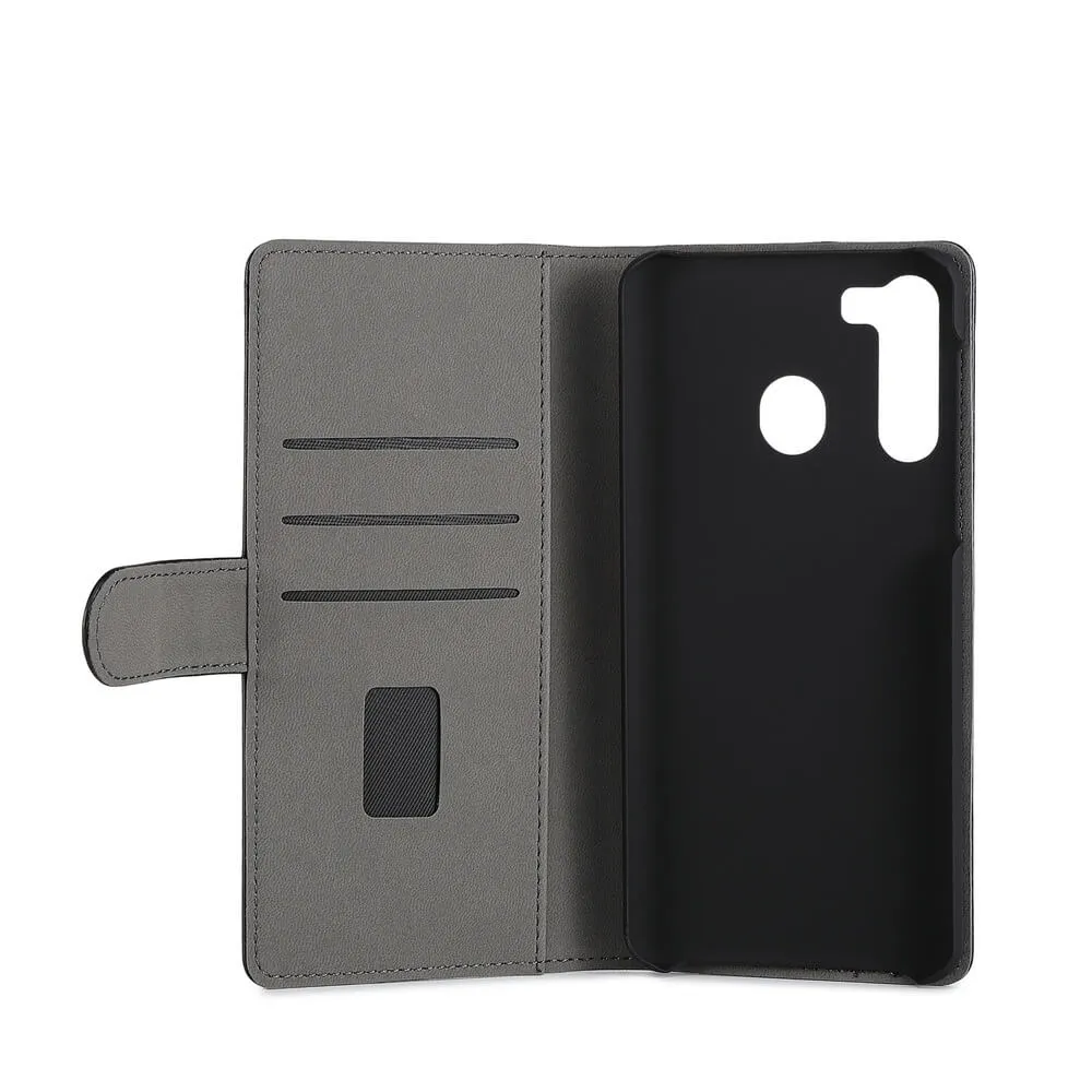 GEAR Wallet, Galaxy A21 - Wallet Case, Black