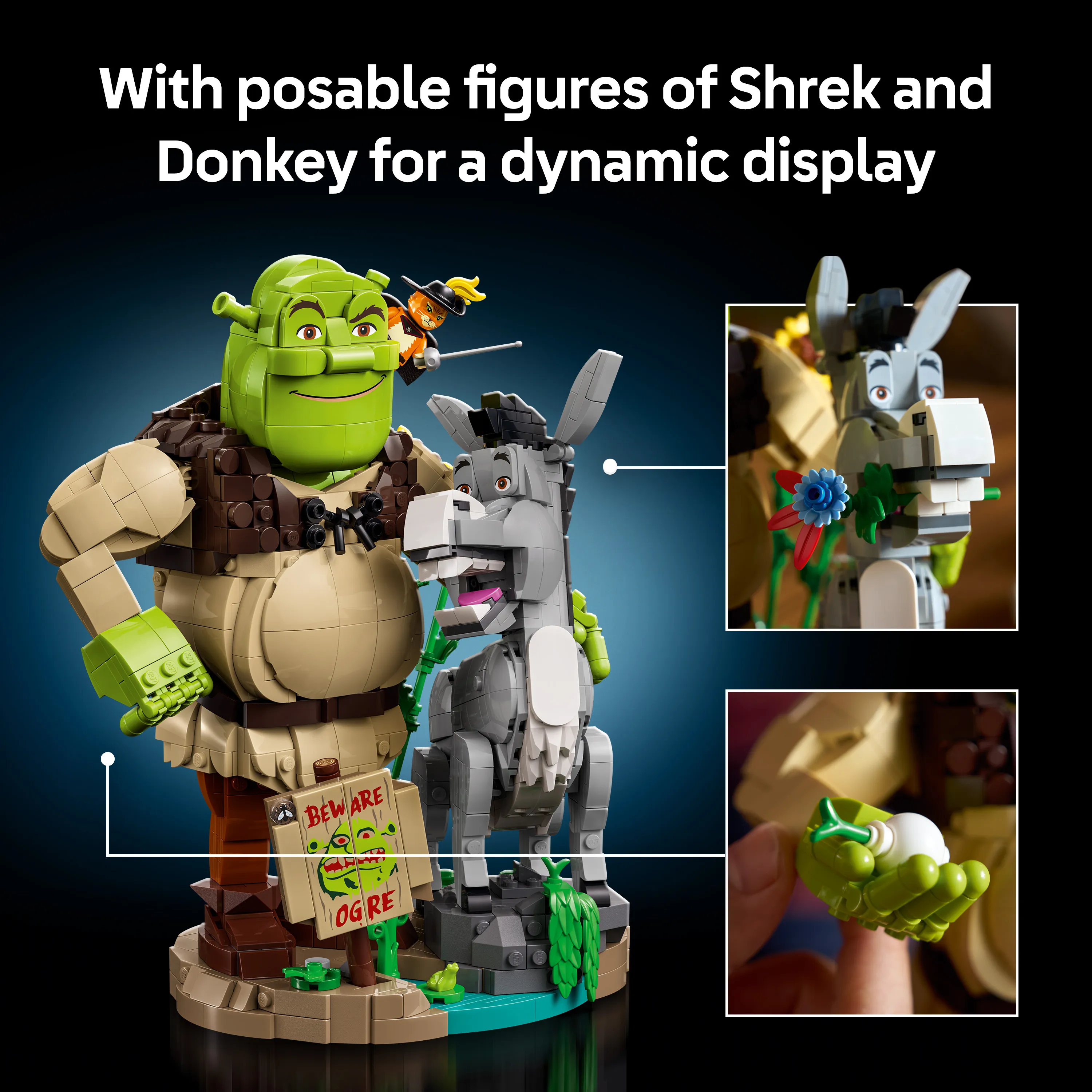 LEGO Shrek: Shrek, Donkey &amp; Puss in Boots 72423