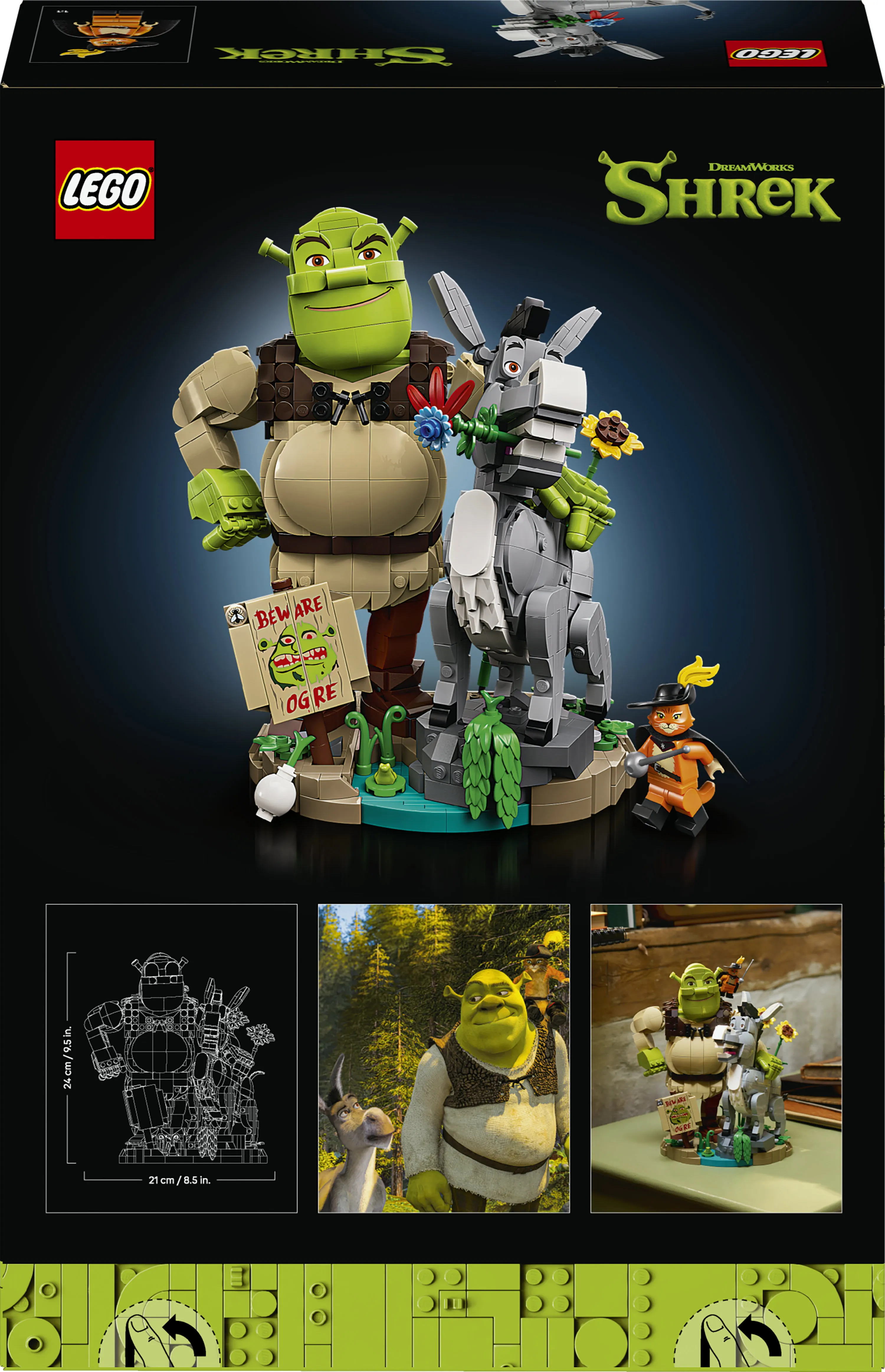 LEGO Shrek: Shrek, Donkey &amp; Puss in Boots 72423