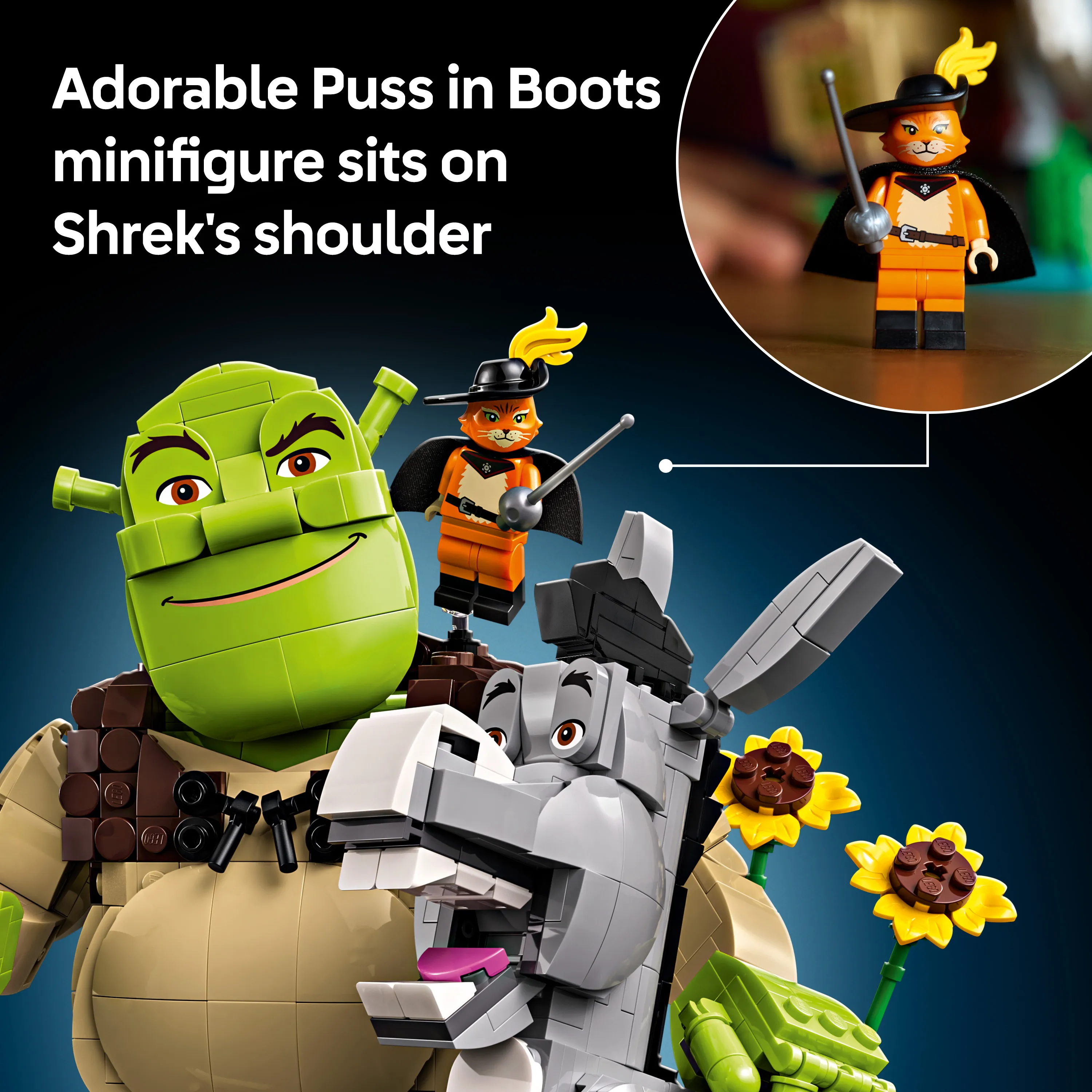 LEGO Shrek: Shrek, Donkey &amp; Puss in Boots 72423
