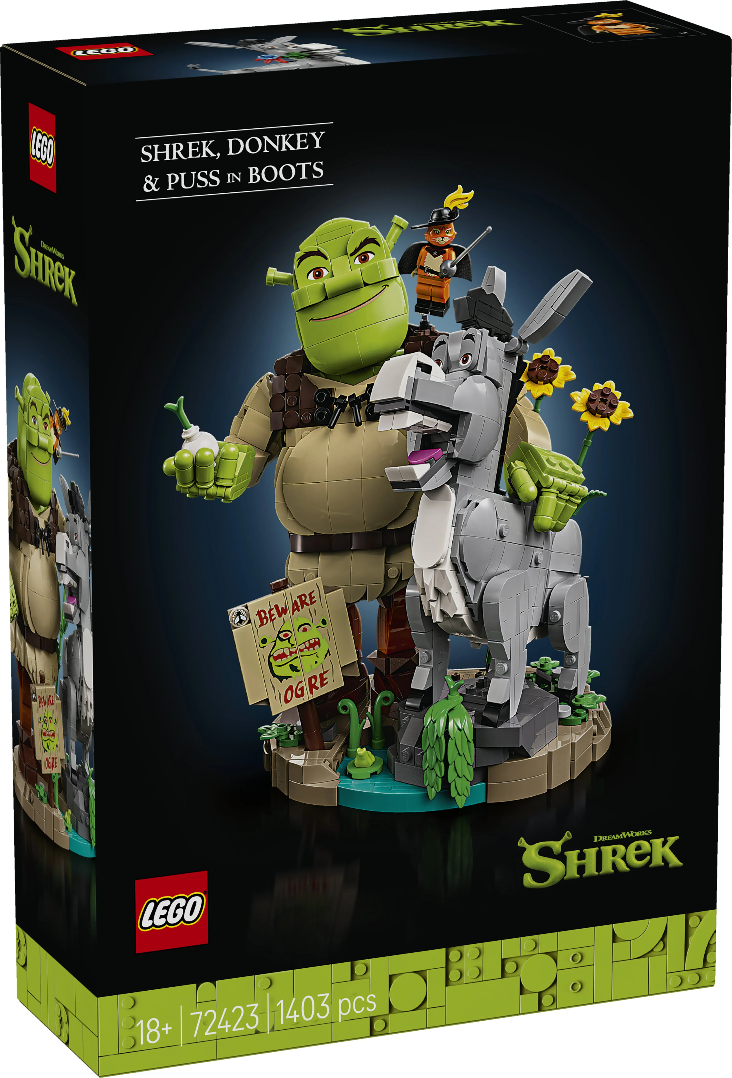 LEGO Shrek: Shrek, Donkey &amp; Puss in Boots 72423