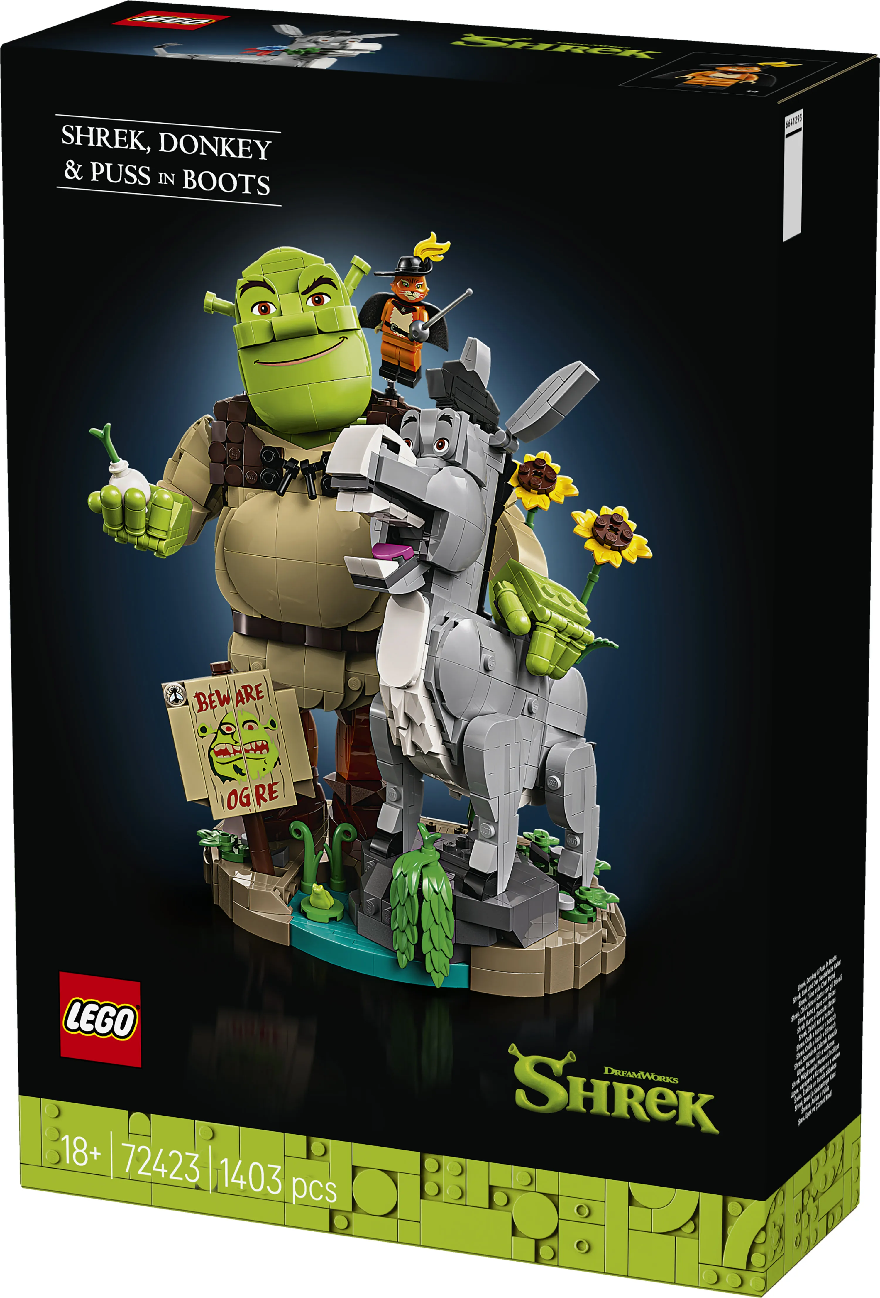 LEGO Shrek: Shrek, Donkey &amp; Puss in Boots 72423