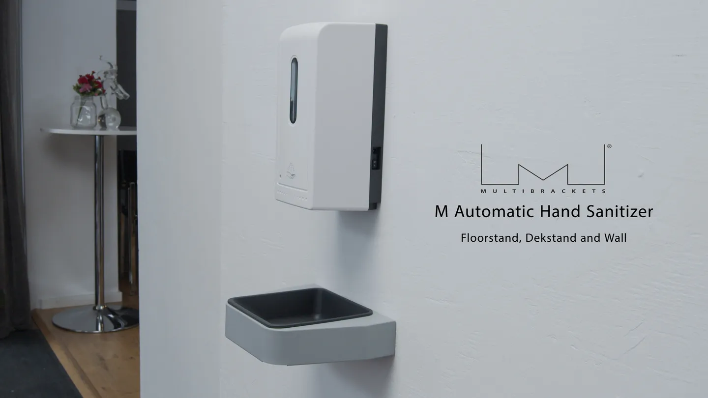 Multibrackets automatisk handdesinfektion