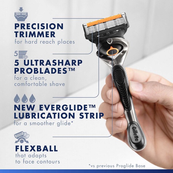 Gillette ProGlide - replacement blades, 10 pieces