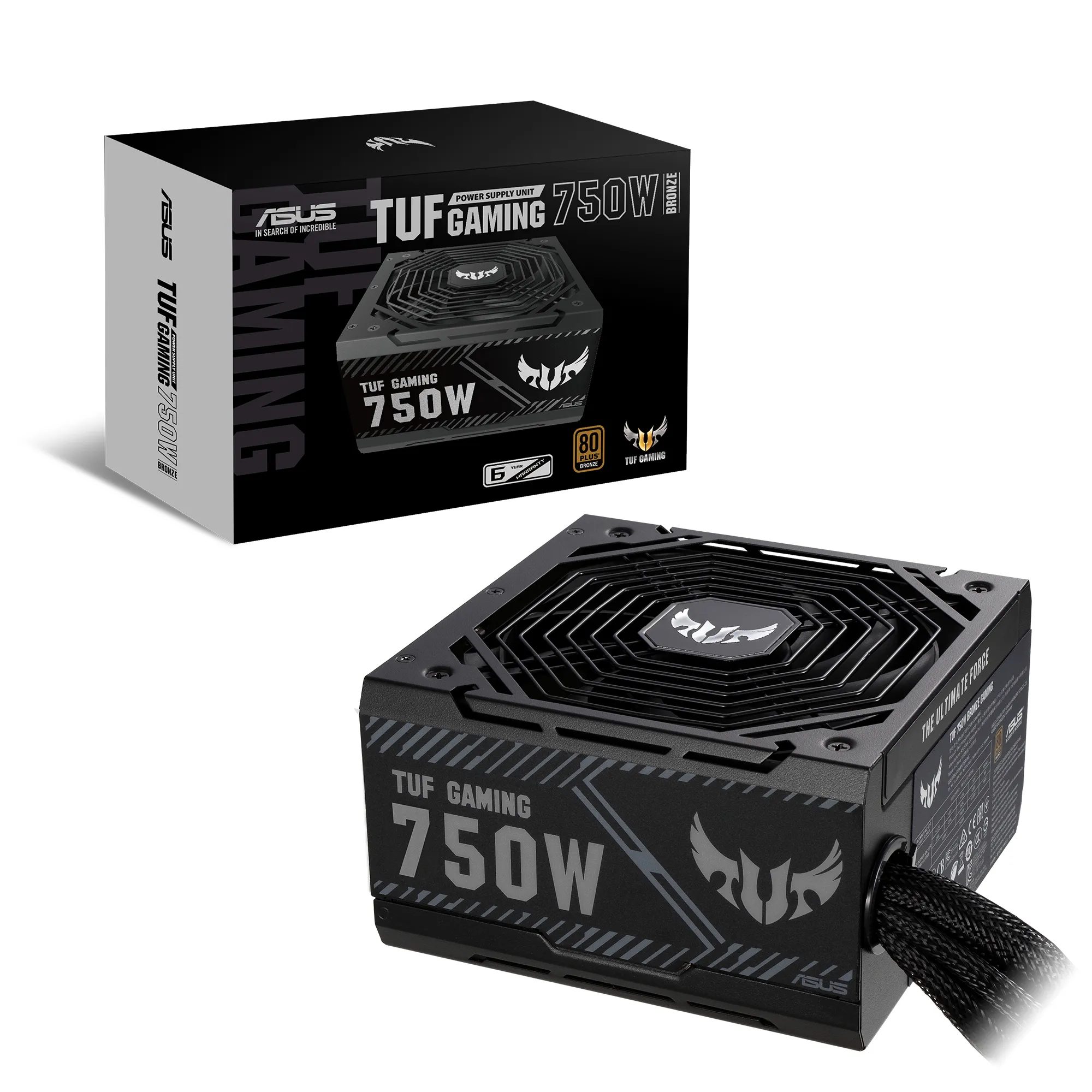 Asus TUF Gaming 750W - PSU, 80 Plus Bronze