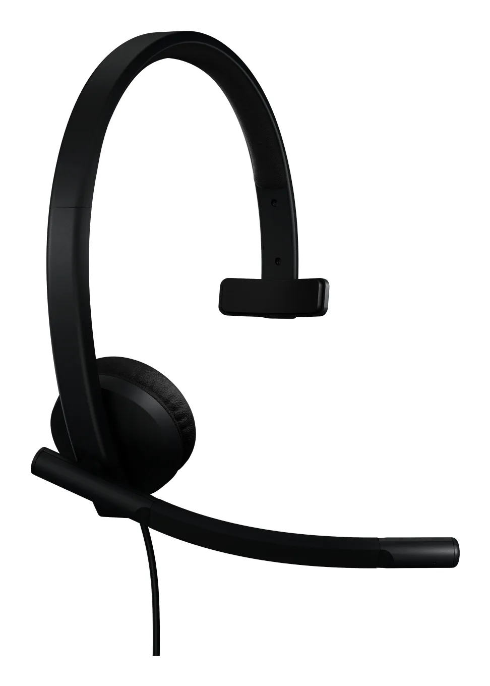 Logitech H570e Mono USB-C MS Teams - headset, black