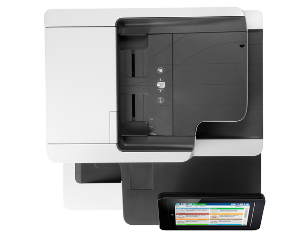 HP LaserJet M577dn Duplex, LAN, A4 -v&auml;rilasertulostin