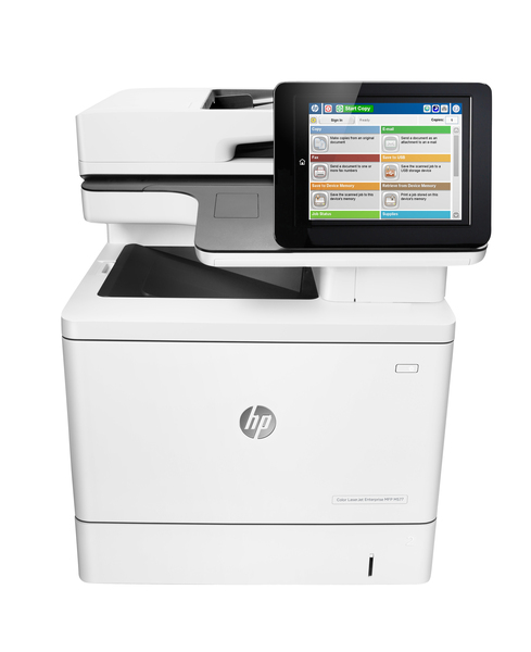 HP LaserJet M577dn Duplex, LAN, A4 -v&auml;rilasertulostin