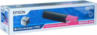 Epson AcuLaser C1100 High Capacity -laserv&auml;rikasetti, magenta