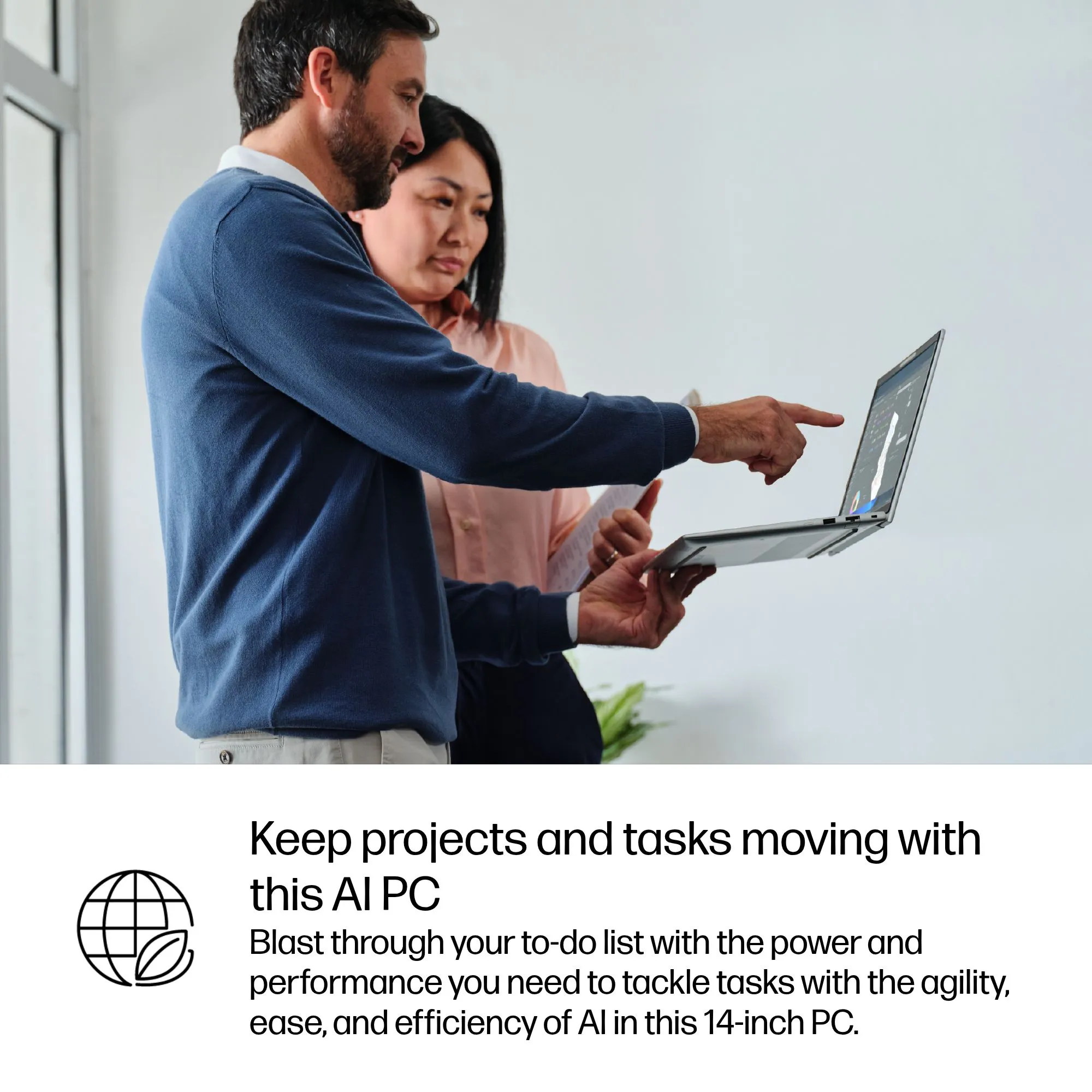 HP EliteBook 6 G1i AI 14" 225U, 24 Gt, 512 Gt SSD, Win 11 Pro -kannettava, Hopea