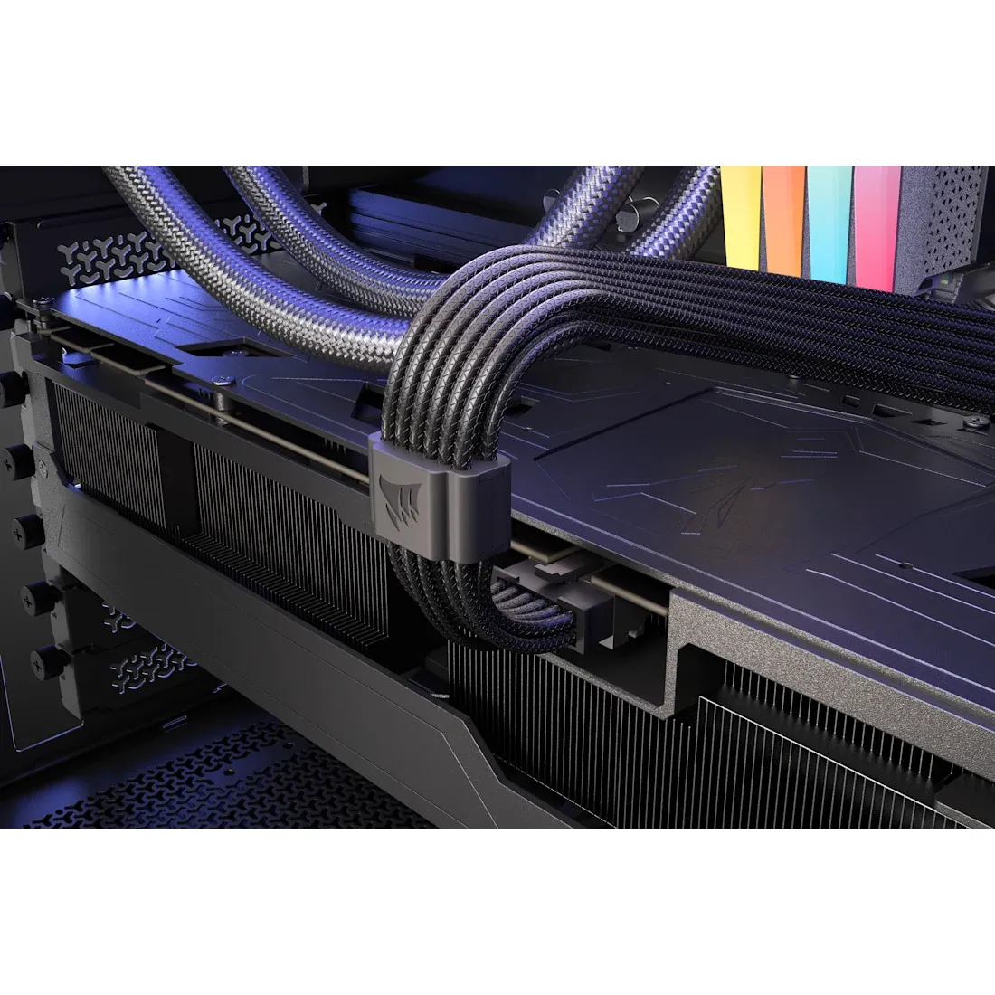 CORSAIR ThermalProtect, 12V-2x6 Adapter Cable, Black