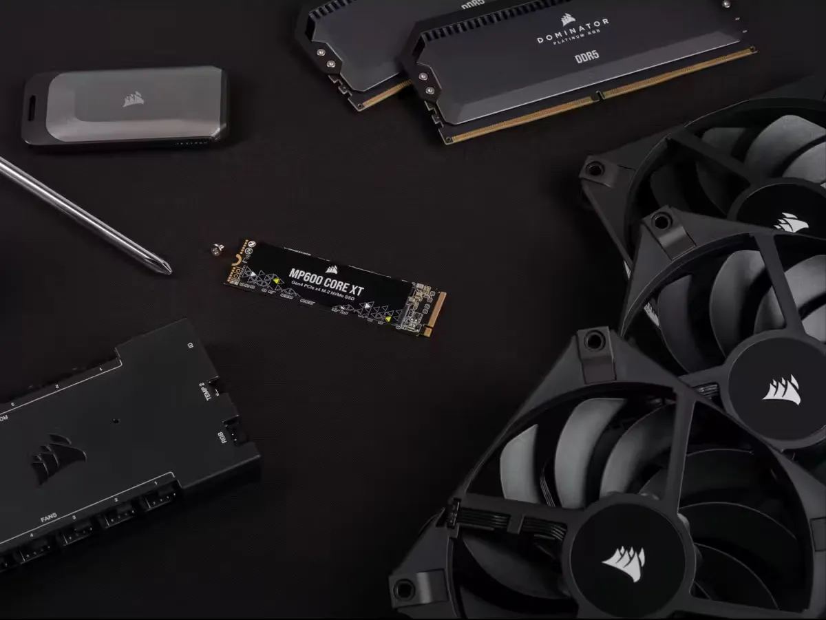 Corsair MP600 CORE XT 4TB, PCIe 4.0, M.2 - SSD