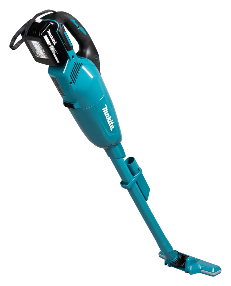 Makita DCL284FZ 18V Stick vacuum cleaner, Black/Turquoise