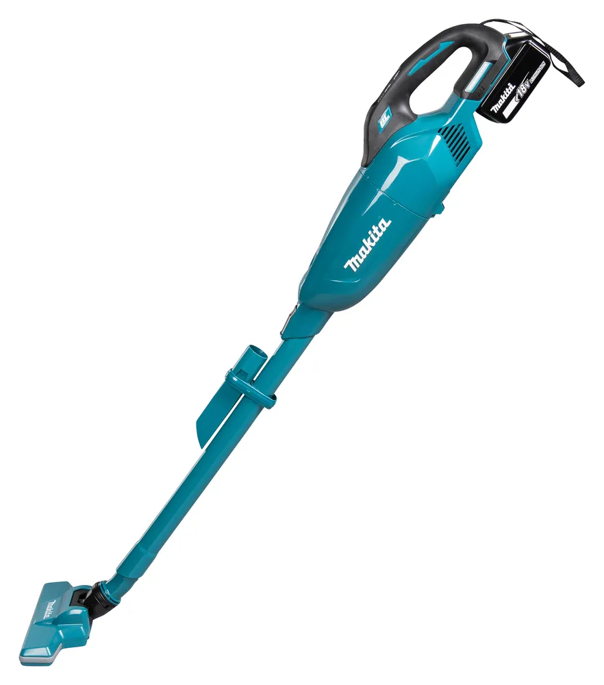 Makita DCL284FZ 18V Stick vacuum cleaner, Black/Turquoise