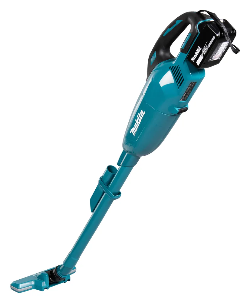 Makita DCL284FZ 18V Stick vacuum cleaner, Black/Turquoise