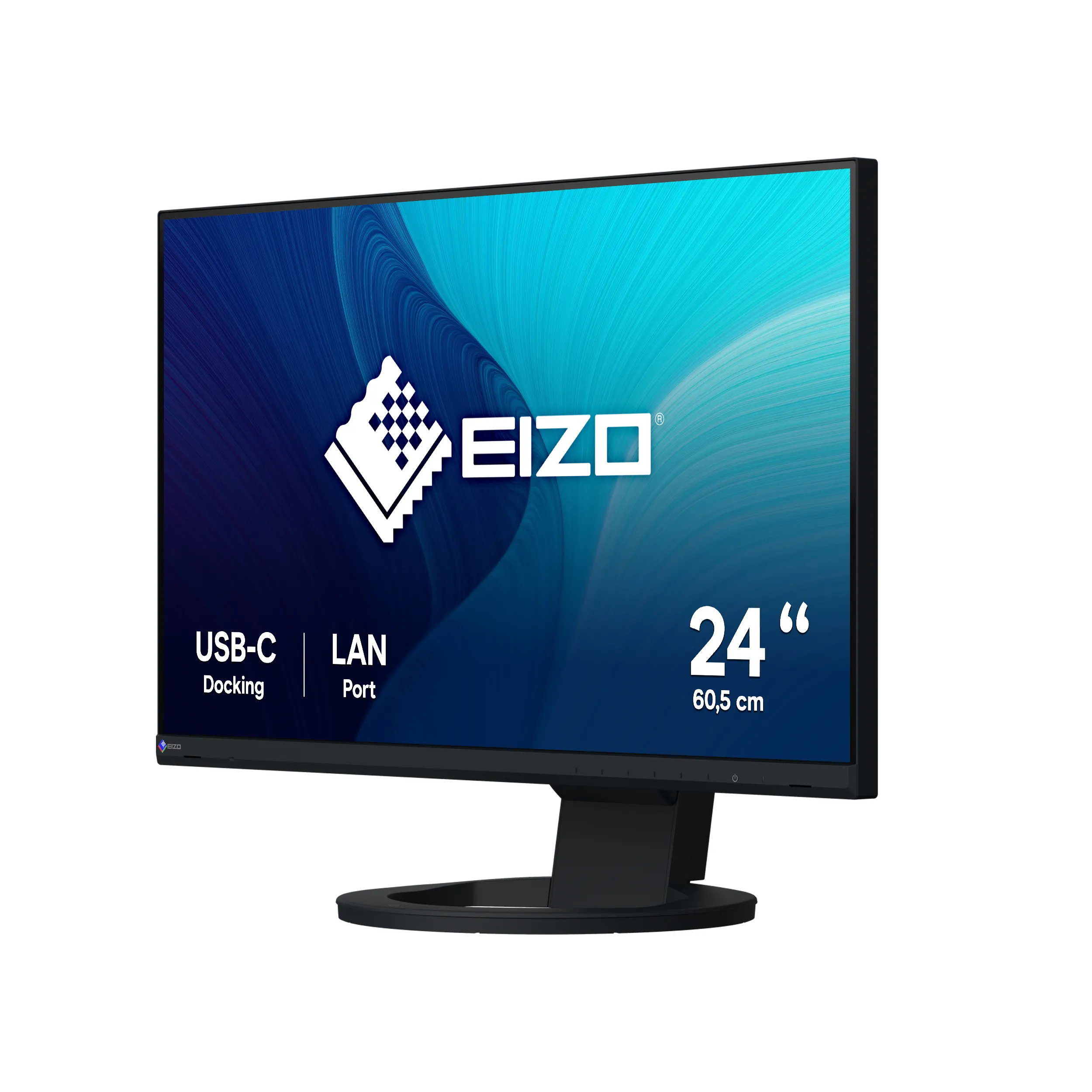 EIZO 24" FlexScan EV2490, Full HD, USB-C, IPS - monitor, Black