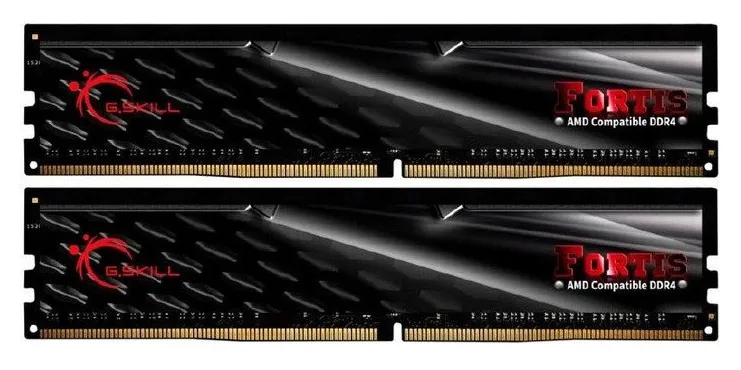 G.Skill DDR4 16GB 2400-CL15 FORTIS - Dual-Kit - Black