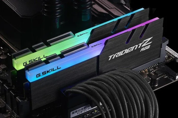 G.Skill Trident Z RGB 16GB (2 x 8GB) DDR4 3000 MHz, CL16 - memory, Black