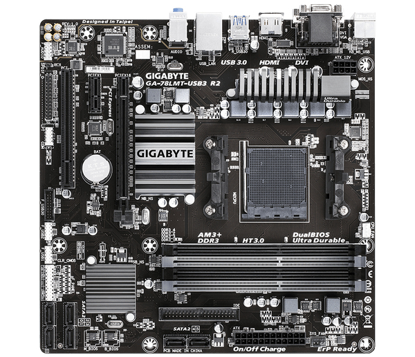 Gigabyte 760G, mini-ATX motherboard