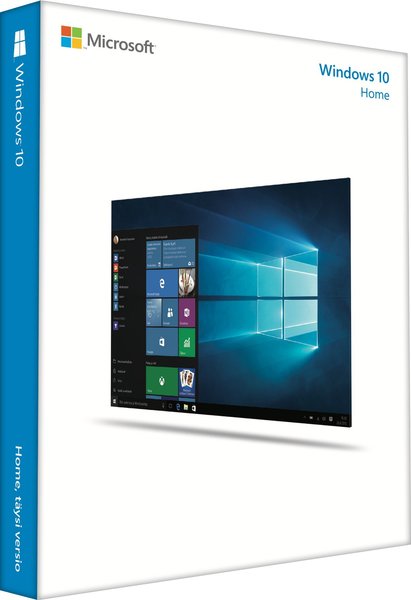 Microsoft Windows 10 Home, 32/64-bit, USB-media, ENG, P2