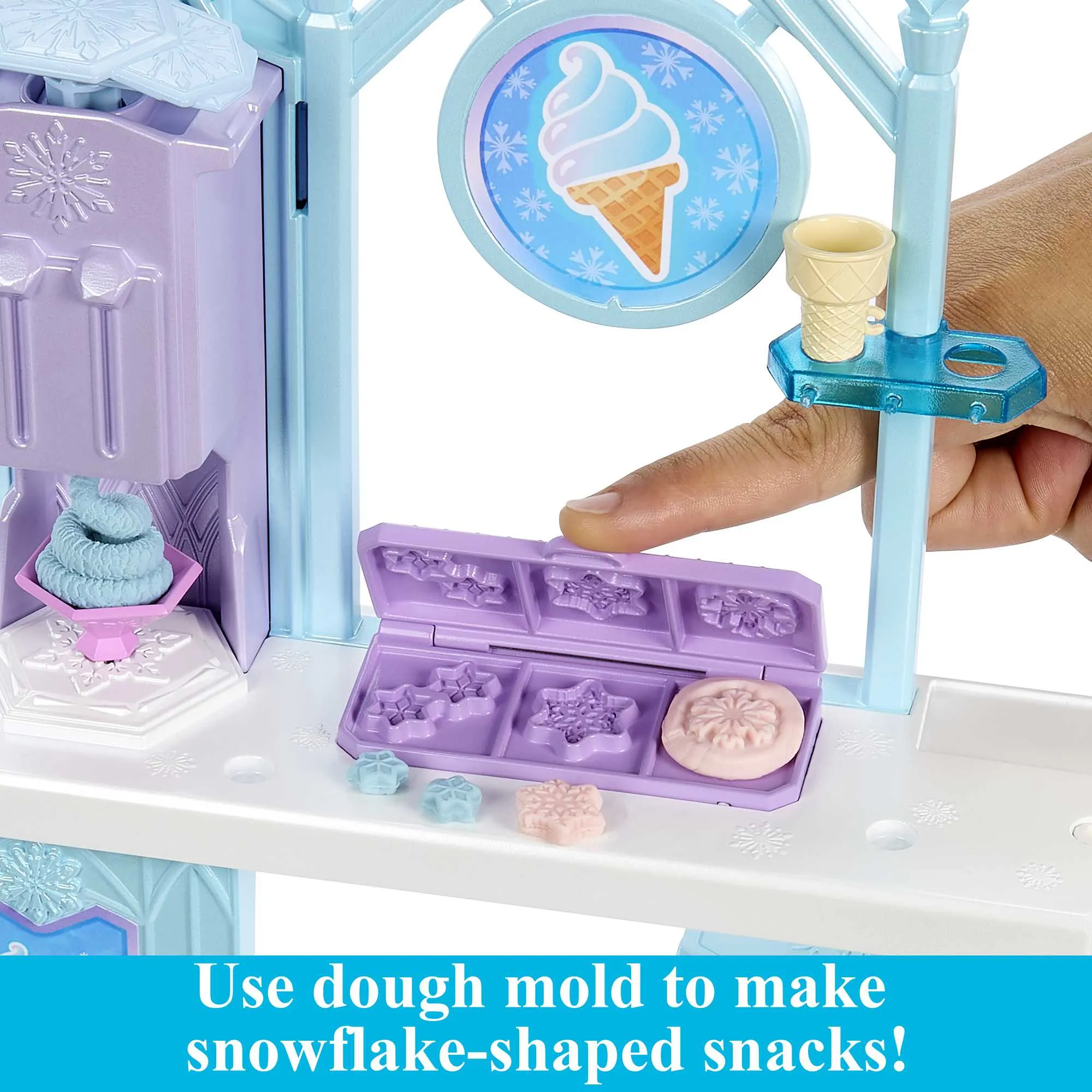 Mattel Disney Frozen Elsa and Olafs Ice Cream Stand Backdrop
