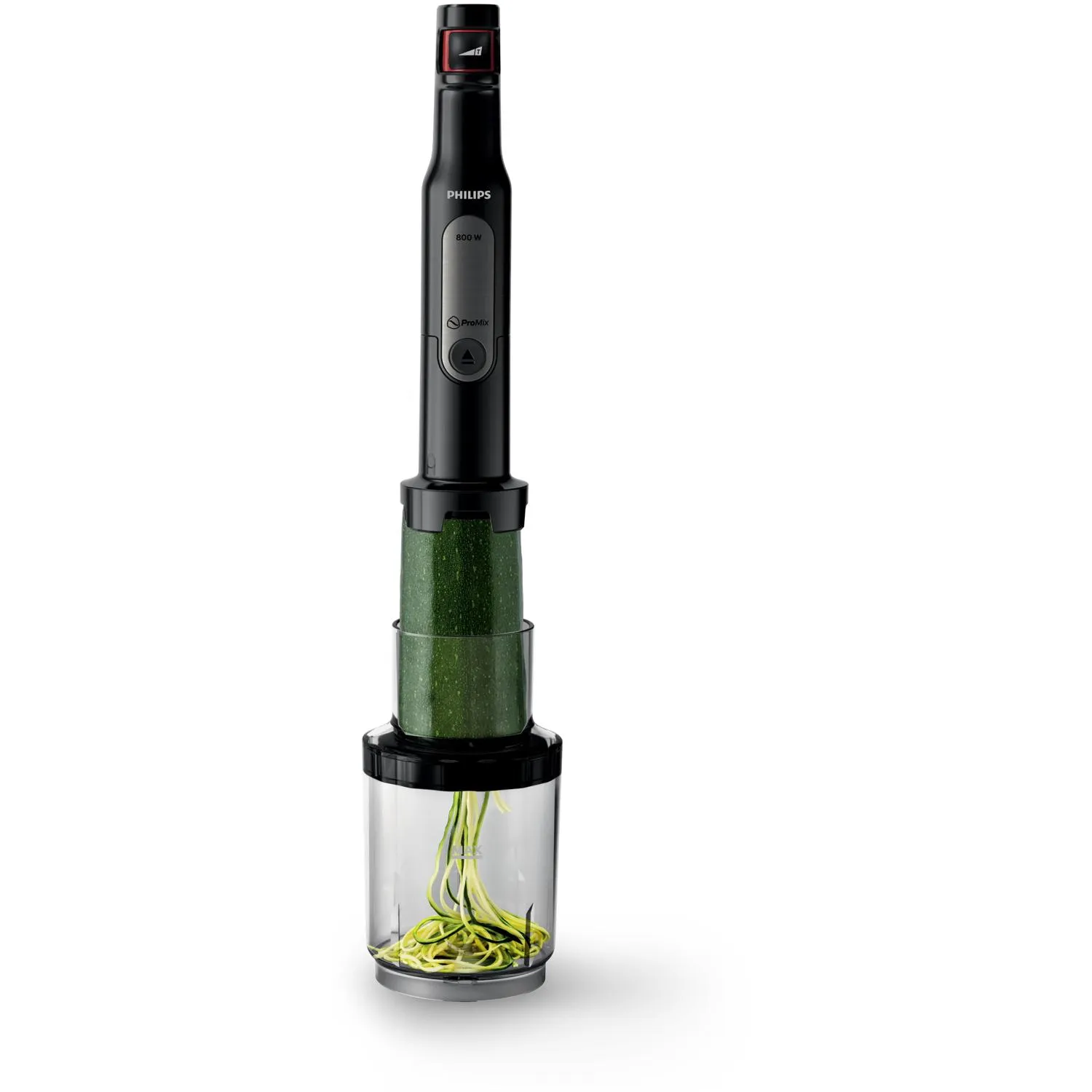 Philips Viva Collection ProMix HR2656/90 800W 0.5L Hand Blender Kit, Black, brushed stainless steel