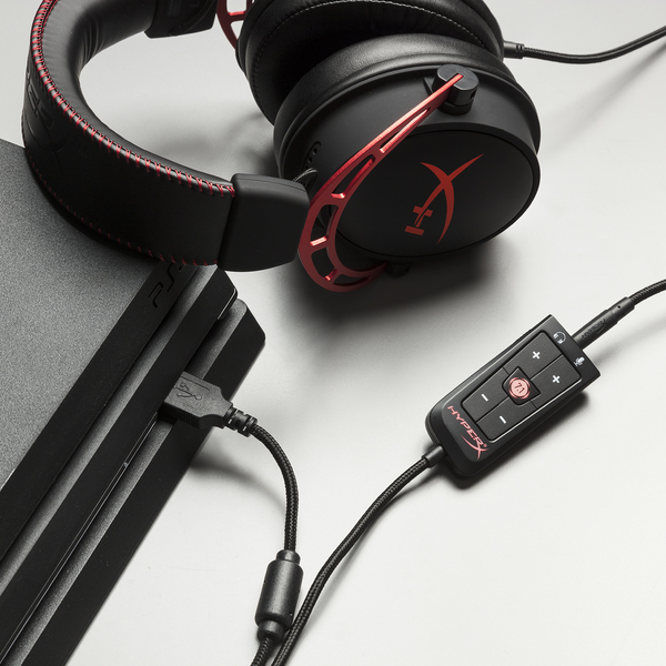 KINGSTON HyperX Cloud Virtual 7.1 Surround Sound USB Sound Card