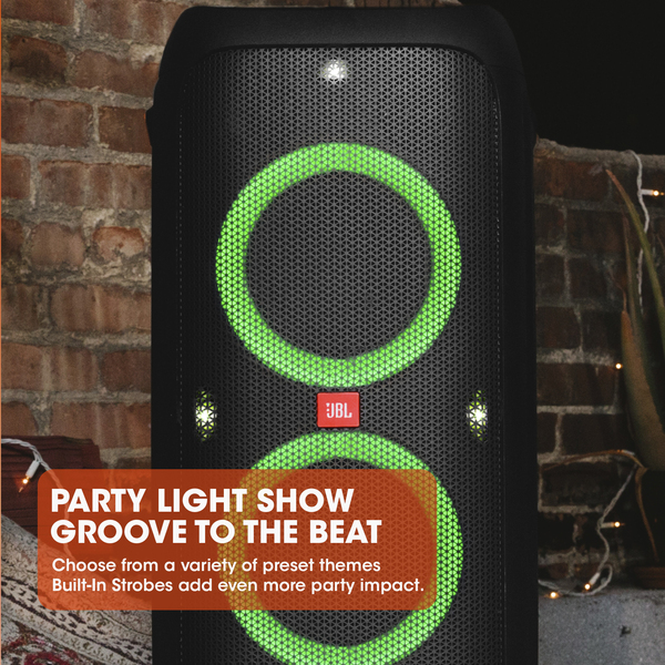JBL PartyBox 310 2.0 Wired, Bluetooth Portable Speaker, Black
