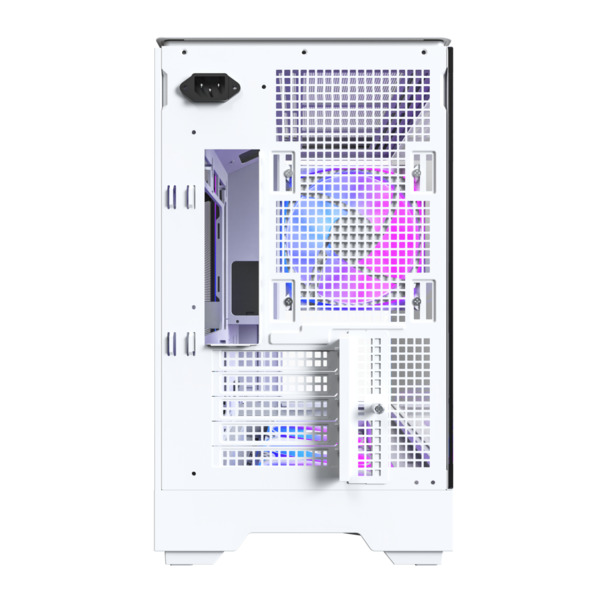 MONTECH KING 15 PRO Micro-ATX Case with window, White