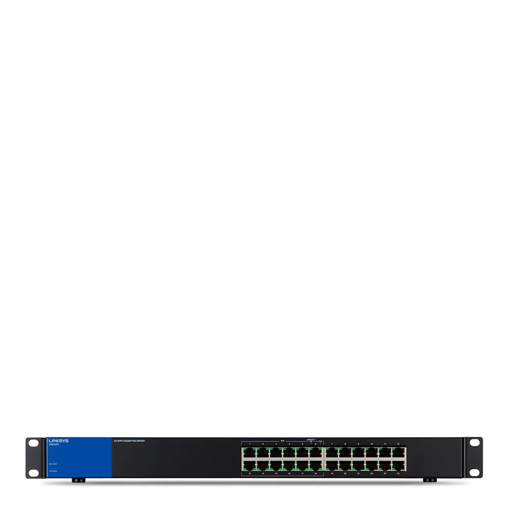 24-Port Desktop Gigabit PoE Switch (LGS124P)