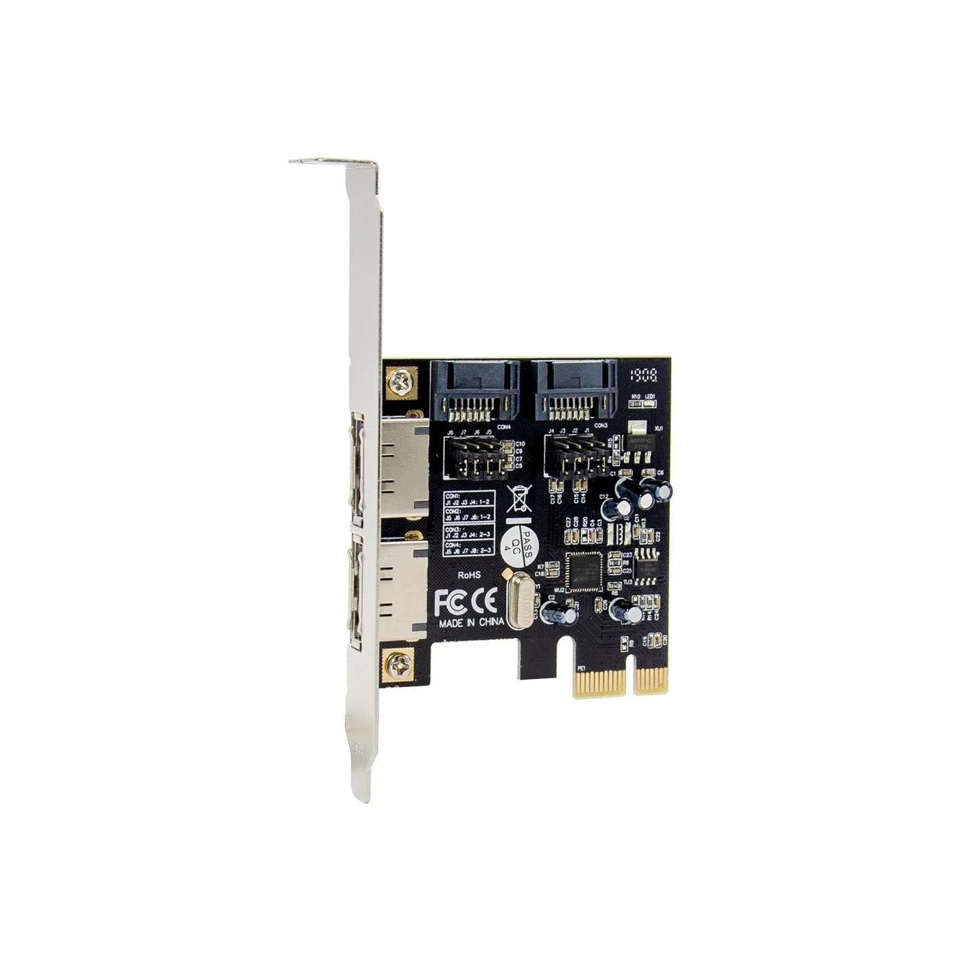 4 port SATA3.0 PCIe card