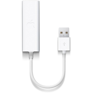 Apple USB Ethernet Adapter - Verkkoadapteri - USB 2.0 - 10/100 Ethernet malleihin MacBook Air