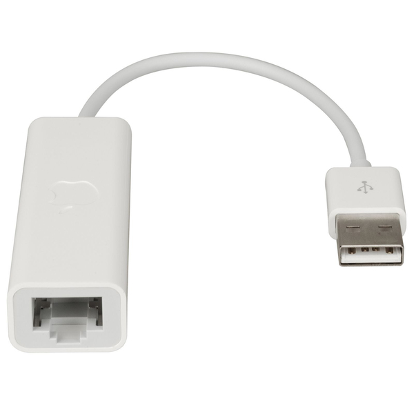 Apple USB Ethernet Adapter - Verkkoadapteri - USB 2.0 - 10/100 Ethernet malleihin MacBook Air