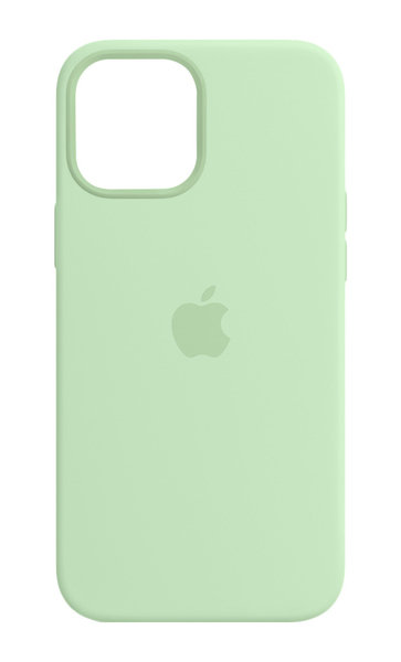 Apple iPhone 12 Pro Max, MagSafe - silicone case, Pistachio