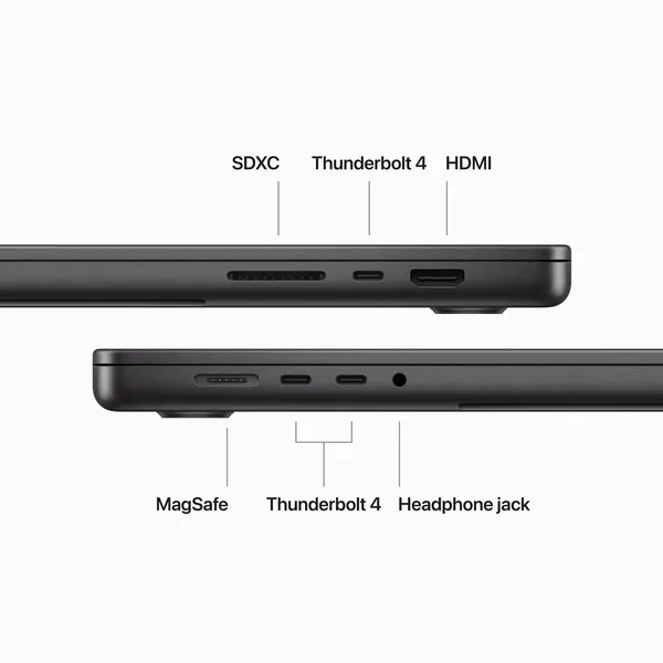 CTO Apple MacBook Pro 16&quot;, M3 Pro (12C CPU / 18C GPU), 36GB, 1TB, macOS - notebook, Space Black (FIN/SWE) MRW23