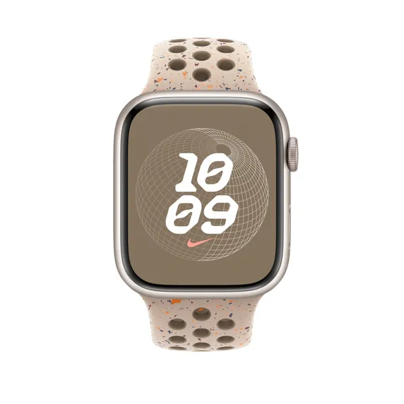 Apple Watch 45 mm - Nike Sport Band, Desert Stone S/M