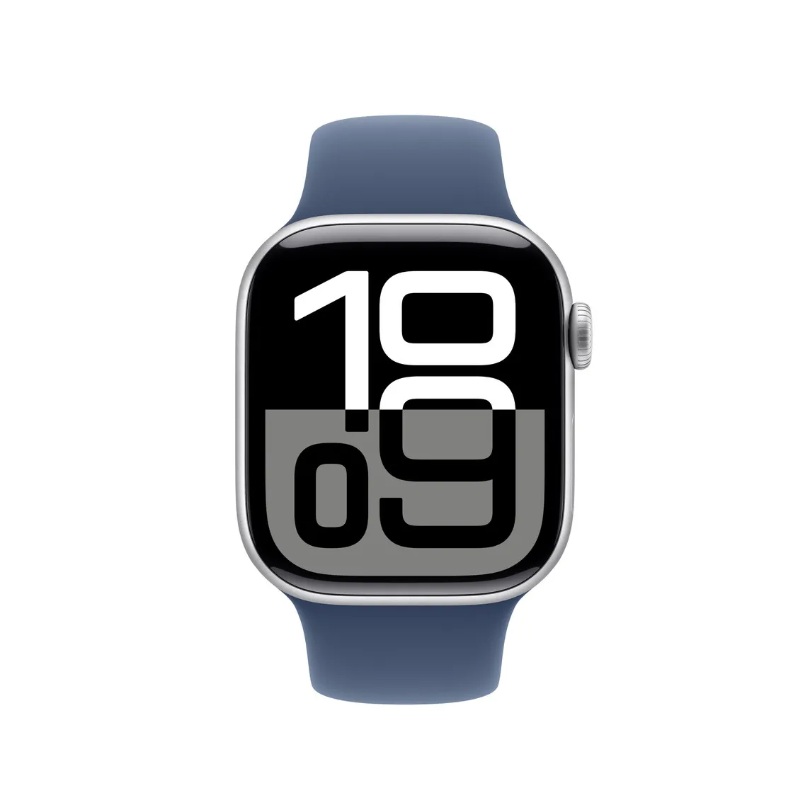 Apple Watch 42 mm -urheiluranneke, Farkun­sininen, S/M