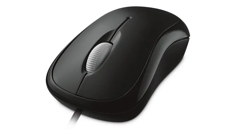 Microsoft Basic Optical Mouse - mouse, Black