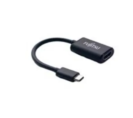 FUJITSU The USB-C to HDMI Adapter - adapter, Black