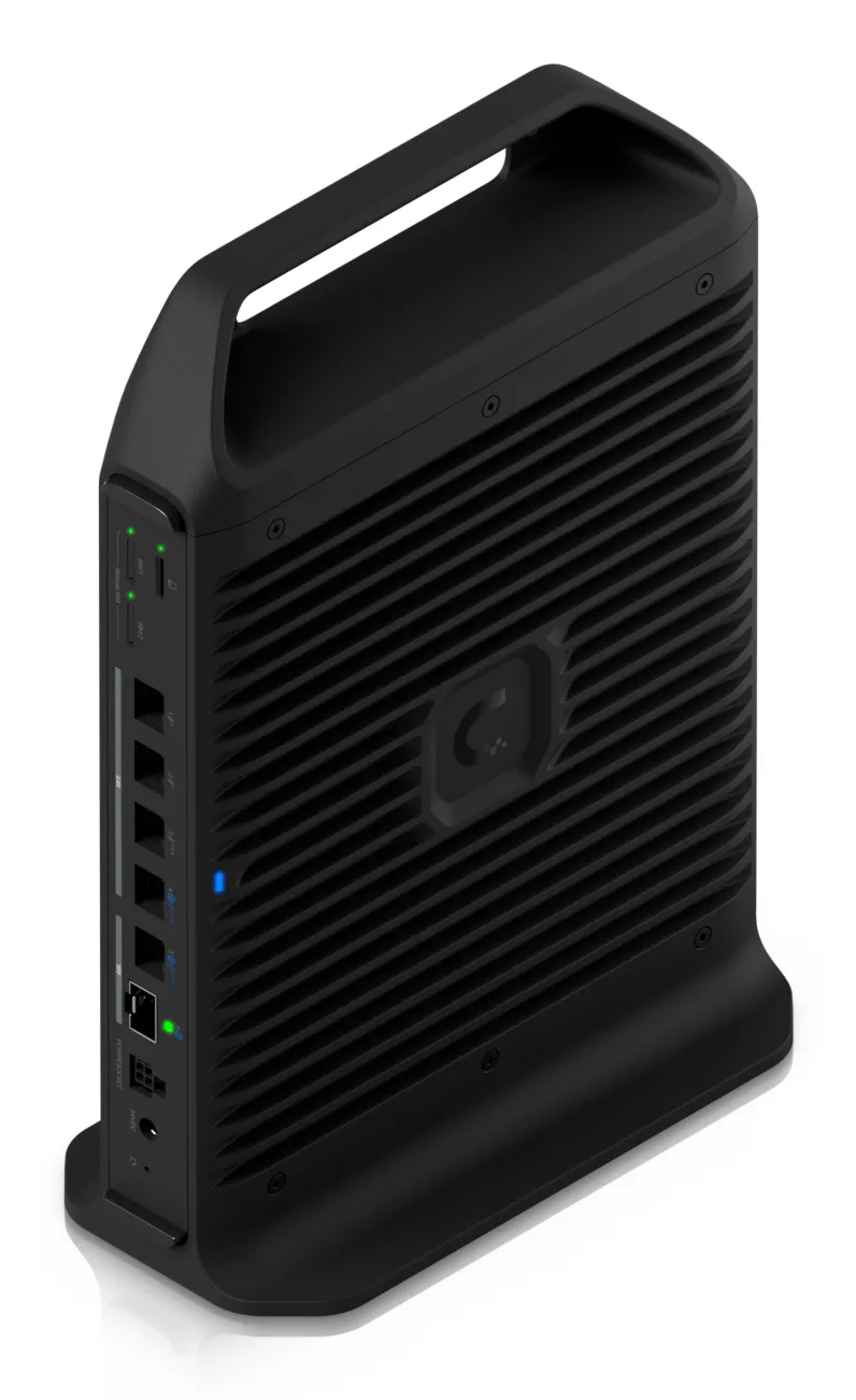 Ubiquiti UniFi Cloud Gateway Industrial - Pilviyhdysk&auml;yt&auml;v&auml;, musta