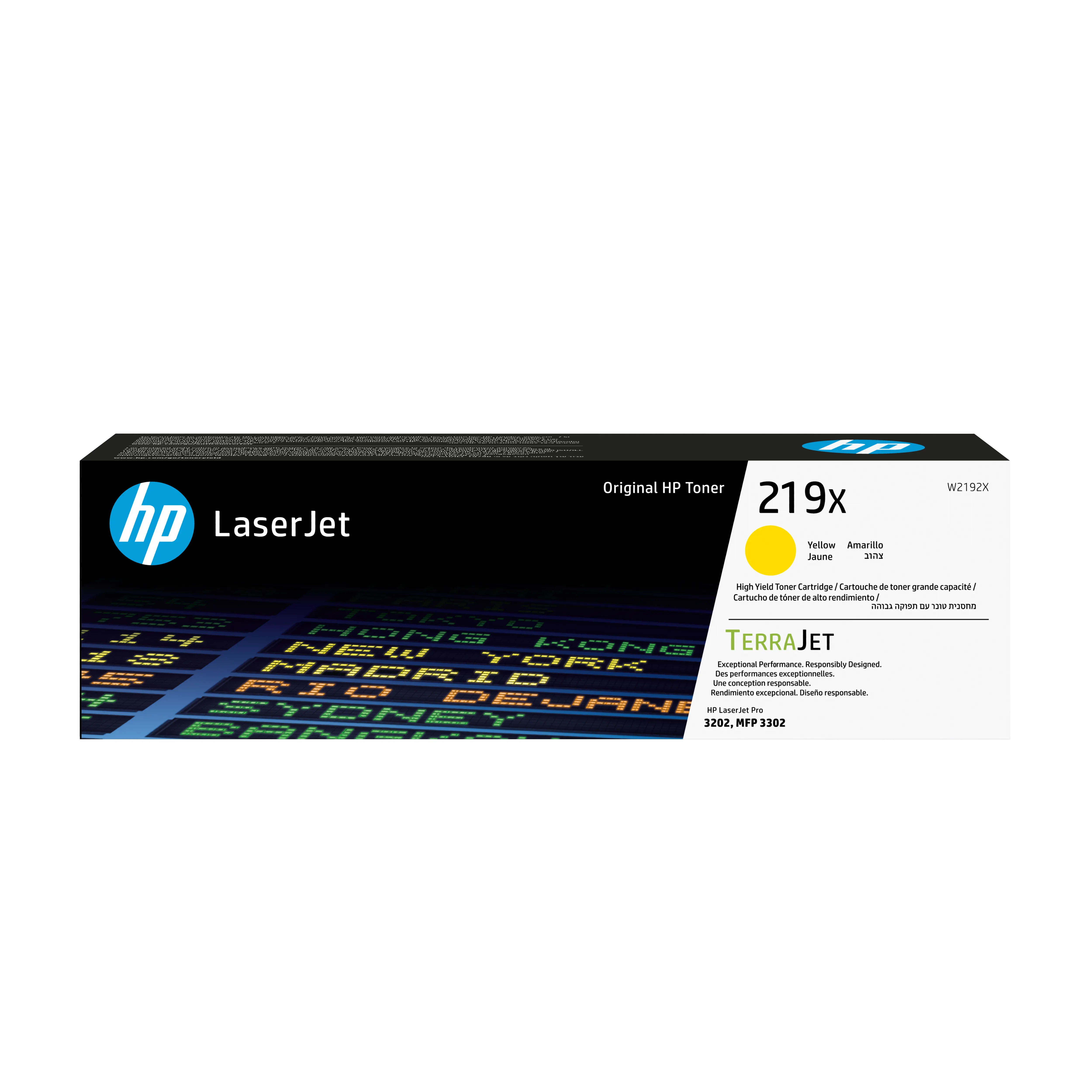 High Yield Yellow Original LaserJet Toner Cartridge 2,500 pa